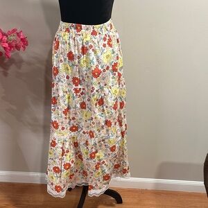Floral Women's Skirt